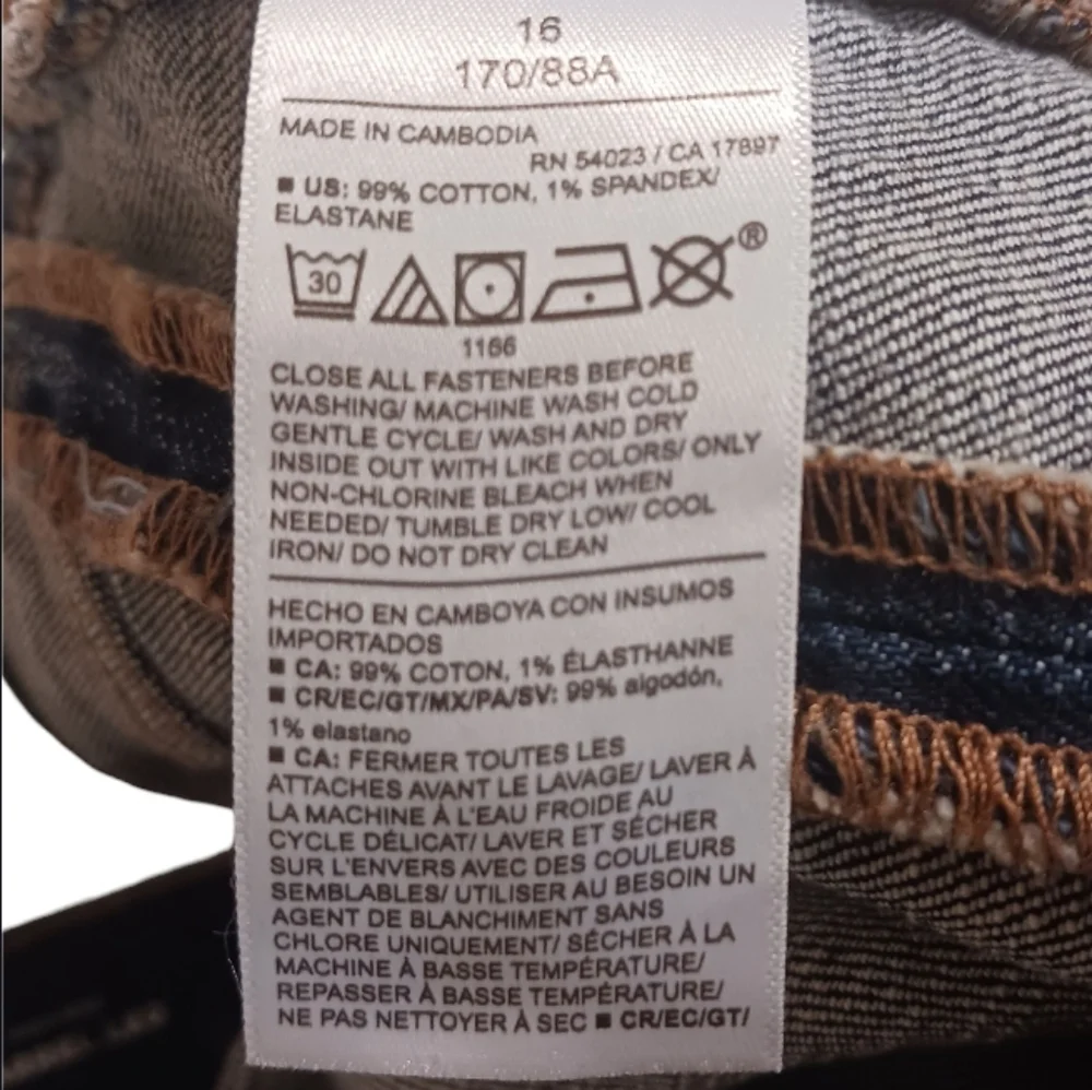 Barrel Ankle Jeans High Rise Old Navy - Picture 9 of 10